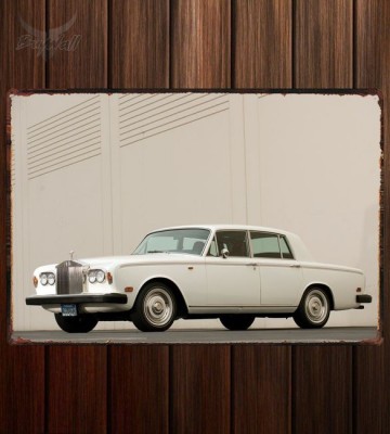 Металлическая табличка Rolls-Royce Silver Shadow LWB (I)